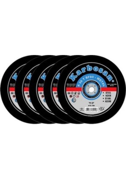 Metal Kesme Taşı 115MM 5'li Paket