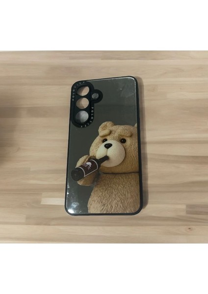 S24 Uyumlu Aynalı Desenli Kaliteli Silikon Telefon Kılıfı