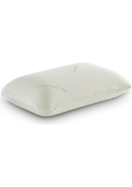 Aloevera Kılıflı Visco Visko Delikli Bütün Sünger Yastık 60X40X14 cm 1330 gr Omuz/boyun Destekli fiyatları
