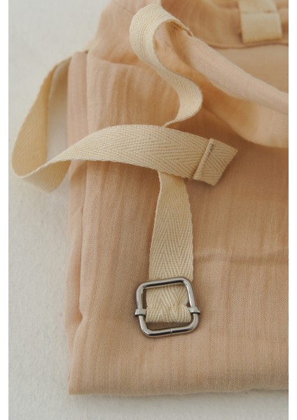 Pamuklu 2 Katlı Müslin Balenli Emzirme Önlüğü 70X100 cm fırsatları