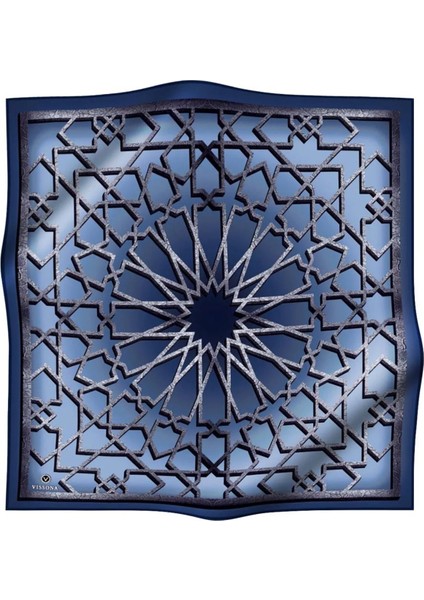 Twill Ipek Eşarp Bebe Mavisi