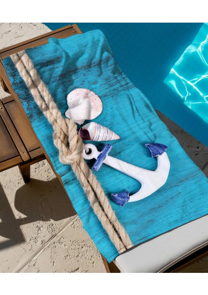 Deniz Çapa Temalı Plaj Havlusu fiyatları
