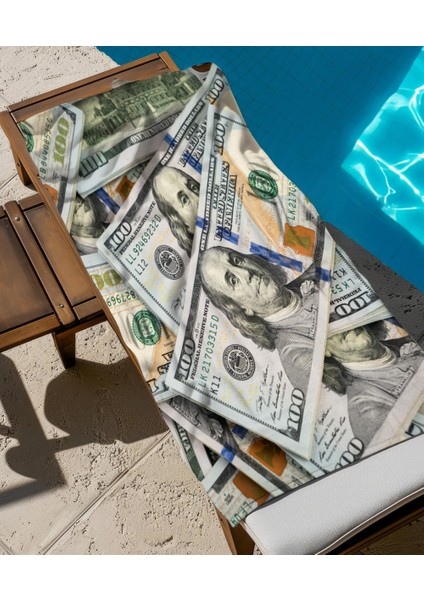 Dolar Temalı Plaj Havlusu fiyatları