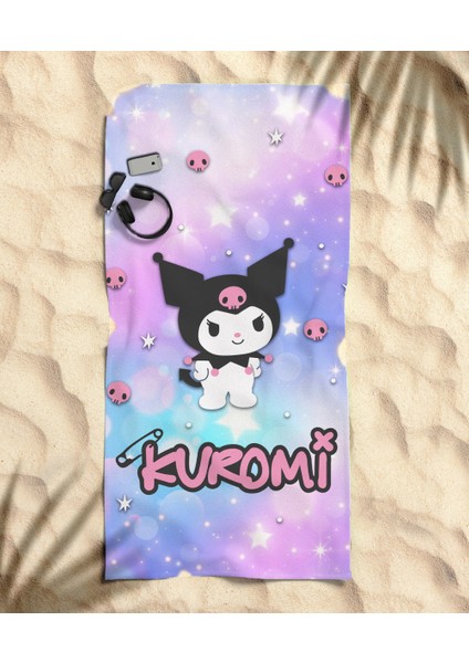 Kuromi Düş Temalı Plaj Havlusu