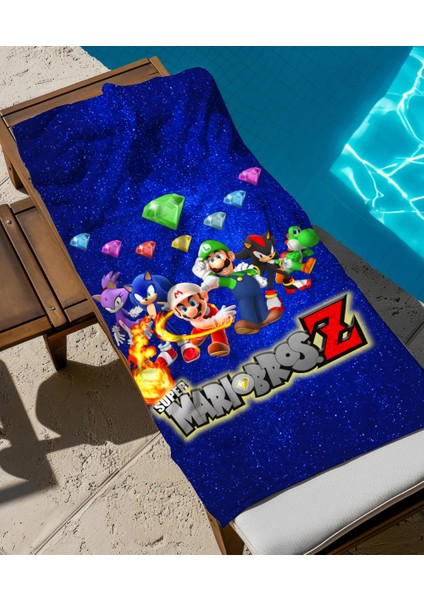 Mario Kardeşler Temalı Plaj Havlusu fiyatları