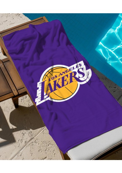 Lakers Temalı Plaj Havlusu fiyatları