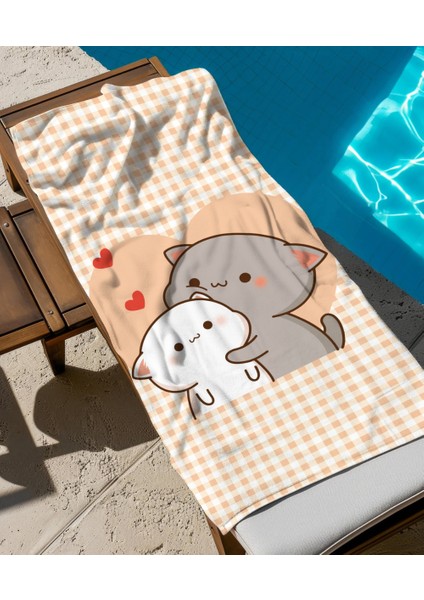 Bubu Dudu Krem Temalı Plaj Havlusu fiyatları