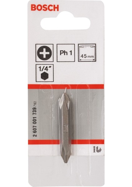 Extra Hard Çift Taraflı PH1XPH1*45 mm 1'li Vidalama Ucu - 2607001739 fiyatları