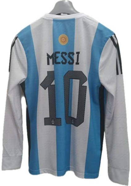 Arjantin Messi Uzun Kol Yetişkin Forma