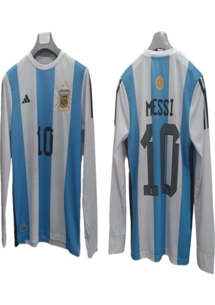 Arjantin Messi Uzun Kol Yetişkin Forma