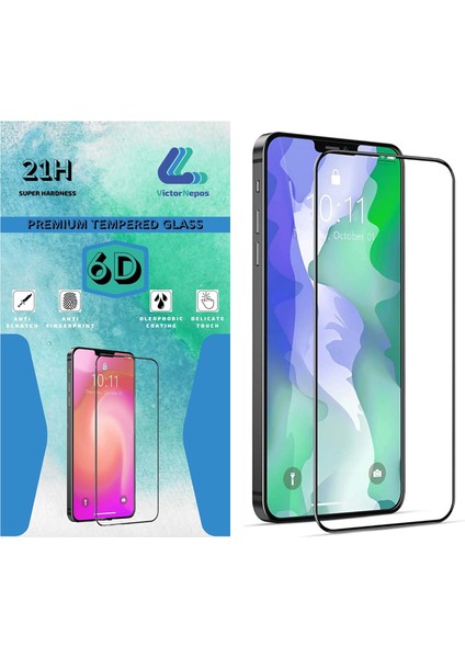 Apple iPhone 12 Mini Uyumlu Uçtan Uca Tam Koruma 21H 6d Ekran Koruyucu