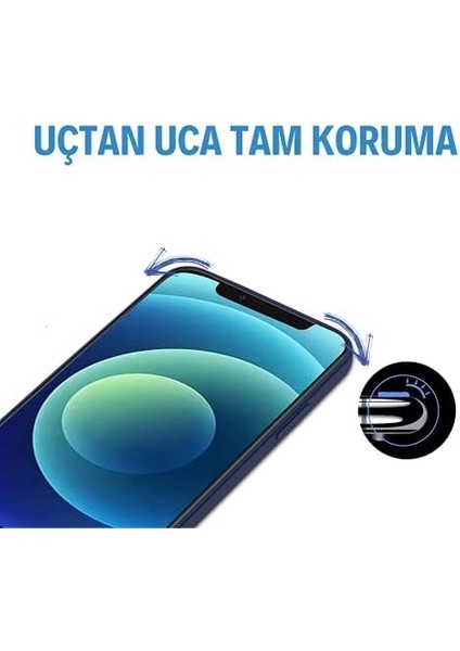 Apple iPhone 12 Mini Uyumlu Uçtan Uca Tam Koruma 21H 6d Ekran Koruyucu