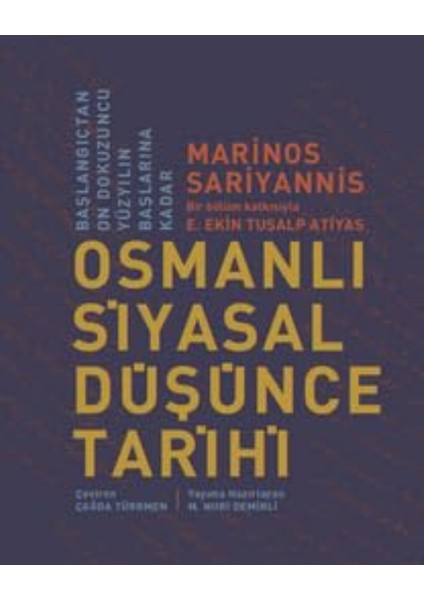 Osmanlı Siyasal Düşünce Tarihi