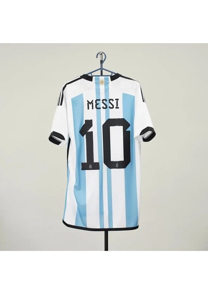 Arjantin Messi Yetişkin Kısa Kol Taraftar T-Shirt