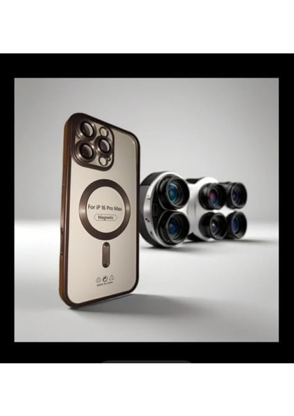 iPhone 16 Pro / 16 Pro Max Çöl Titanyum Kamera Korumalı Kılıf Manyetik Şarj Özellikli Telefon Rengi Ile Aynı Magee Safee ile Uyumlu Kılıf Esnek Darbeye Dayanıklı Hd Korumalı (Iphone 16 Pro Çöl) modelleri