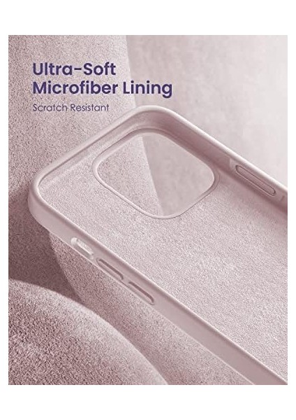 Trend Apple iPhone 14 Pro Kılıf 6.1’ Içi Kadife Lansman Silikon Kılıf Şok Emici Full Kasa Koruma Sağlayan Kılıf - Liquid Silicone Case Compatible With iPhone 14 Pro Inch Gel Rubber Full Body Protection Cover Case Drop Protection Case Pudra fiyatları
