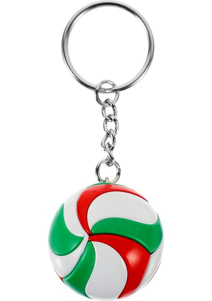 Voleybol Topu Mini Anahtarlık Spor Aksesuarı Hediyeler 1 Adet, 4 cm