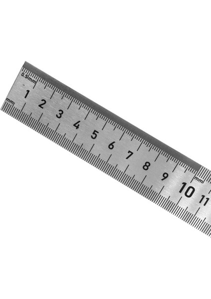 0199 Çift Taraflı Çelik Cetvel 300 mm fiyatları