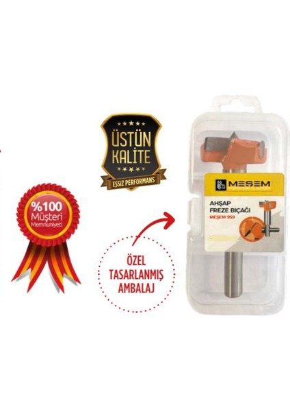 958 Freze Bıçağı Ahşap 35 mm