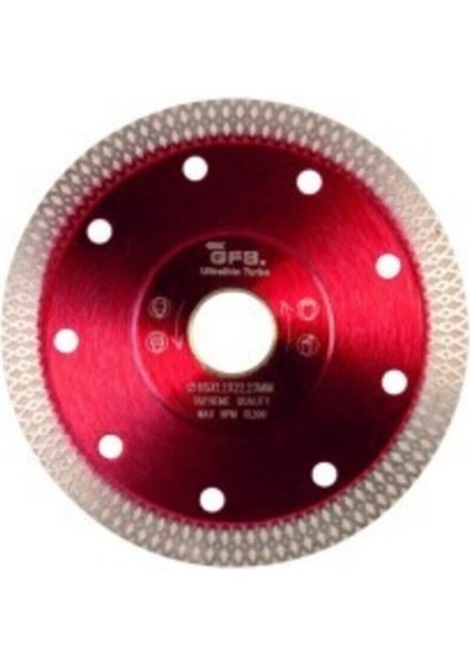 Hassas Kesim Ince Turbo Elmas Seramik - Çapraz Kesim Fayans 115 mm