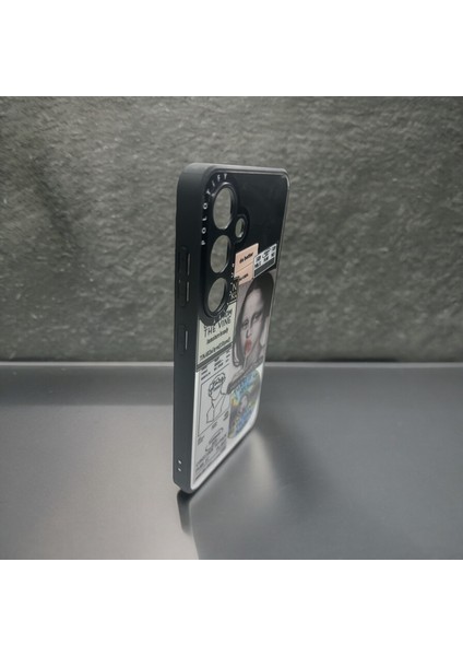 S24 Uyumlu Aynalı Desenli Kaliteli Silikon Telefon Kılıfı
