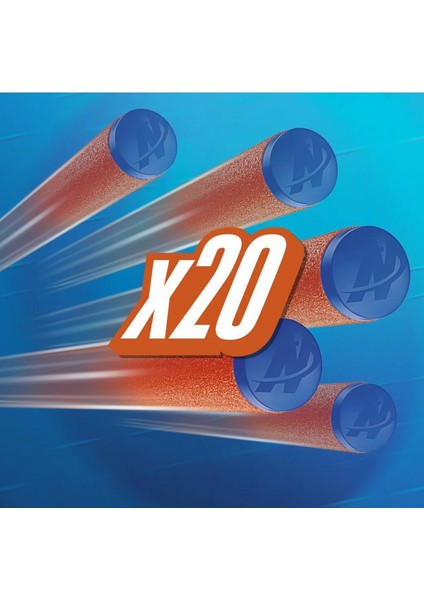 F8640 Nerf N Serisi Dart 20LI Yedek Paket