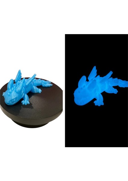 Urhanshop Esun Luminous Pla 1.75MM 1kg Mavi Karanlıkta Parlayan