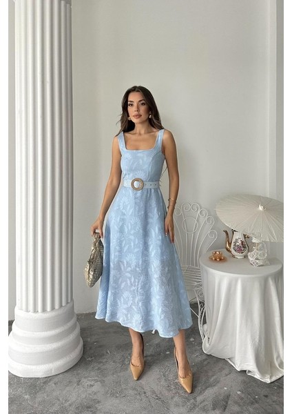 Bebe Mavi Kuplu Uzun Elbise fiyatları