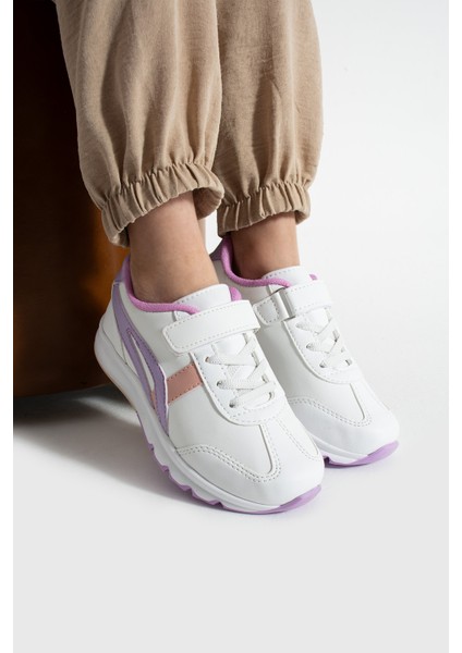 Çocuk Sneaker Spor Ayakkabı Ortopedik Taban Nefes Alabilir Yapı Günlük Kullanıma Uygun Listeye Geri Dön