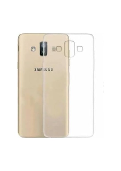 Samsung Galaxy J7 Core Uyumlu Şeffaf Süper Silikon Kılıf