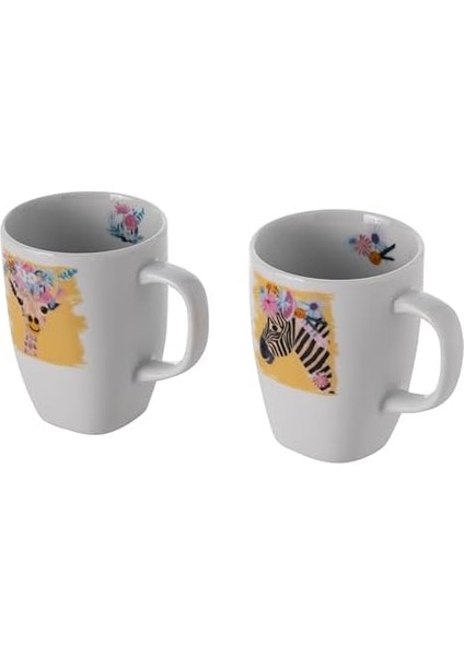 Concept Tropical Giraffe & Zebra 2'li Kupa modelleri