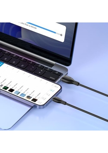 Pudding Hızlı Şarj Özellikli Lightning Kablo 2.4A, 1.2 Metre, Siyah modelleri