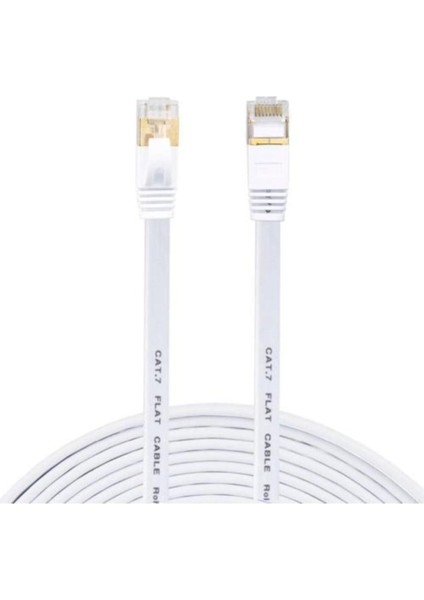 4256 Cat7 Ethernet RJ45 Modem Internet Kablosu, 1 M 10GBPS 600MHZ