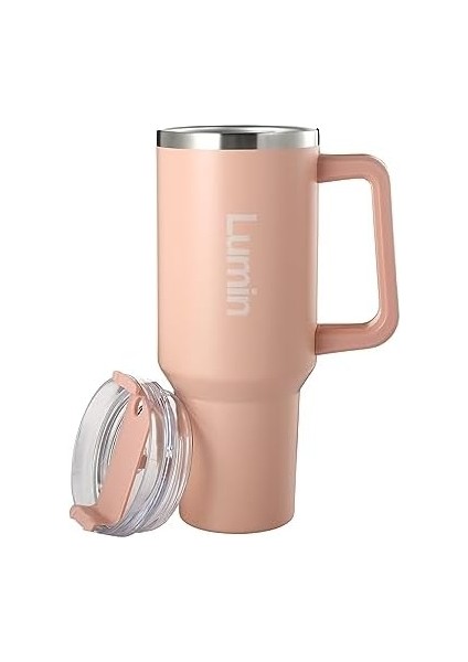 Flask Quencher Tumbler 1,18 Litre Termos Bardak Soft Pink Renkli