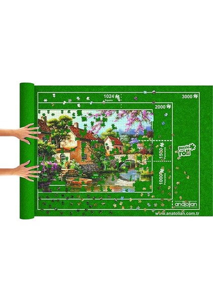 Puzzle Halısı - 3000 Parçaya Kadar, #9003