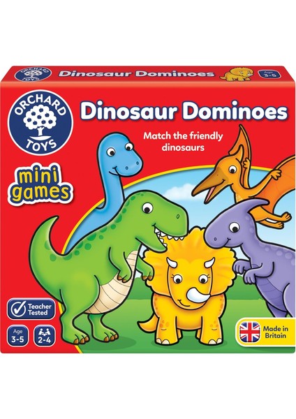 Toys Domino Taşı ile Dinazor Motifli