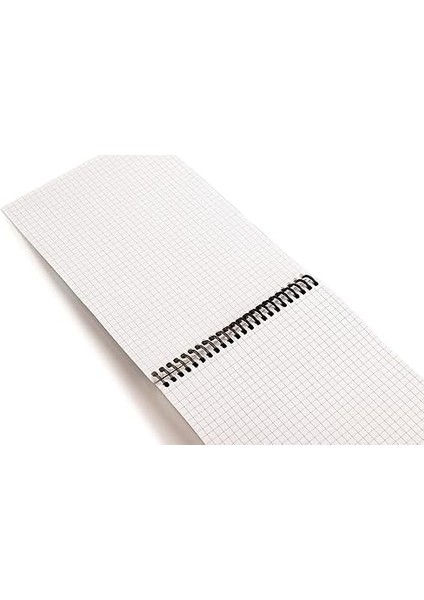 A5 Pet Spiralli Bloknot 80 Yaprak 4'lü Paket, Kareli, Çizgili modelleri