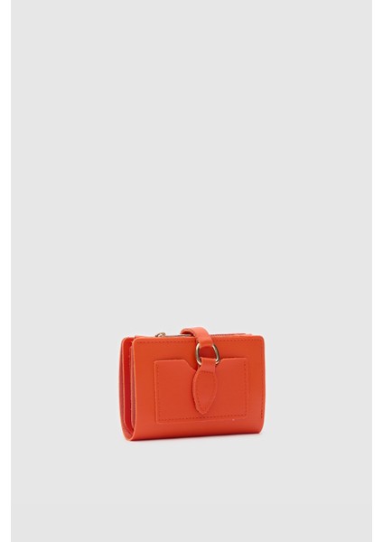 Afra Turuncu Renk Mini Bayan Cüzdan fiyatları