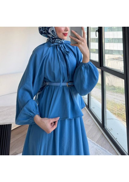 Ela Yazlık Etek Takım modelleri