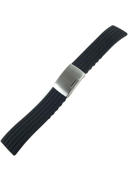 Kauçuk Silikon Saat Kordonu 22MM Akıllı Pimli Saat Kayış fiyatları