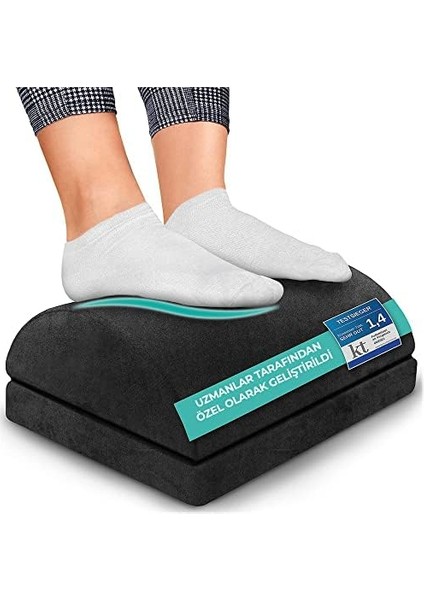 - Çalışma Masası Altı Için Ergonomik Ayak Desteği, Ofis Koltuğu ve Oyun Koltuğu Için Ayak Yastığı, Ayak Koyma Yeri Taburesi, Yarım Silindir Masa Altı Ayak Minderi Ayaklık