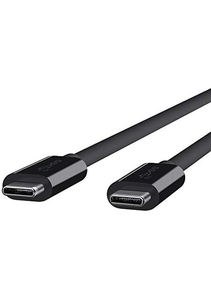 USB 3.1 Usb-C - Usb-C Kablosu, 0,9 M (Usb If Sertifikalı, 5 A Kablo 100 W Performans ), Siyah modelleri