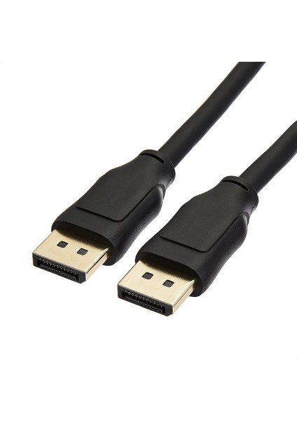 Dp To Dp 1.8 Metre Kablo Displayport To Displayport Monitör Kablosu Siyah Renk ZR737