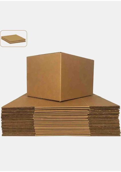 10 Adet 60X40X40 Çift Oluklu Dopel Koli Eşya Taşıma Kolisi modelleri