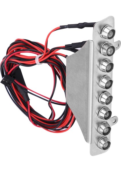 8 LED Işık Çubuğu Beyaz Kırmızı Arka Lamba Lambası Aksesuar Parçası Traxxas Udr 1/7 Kamyon Rc Araba Için (Yurt Dışından) fiyatları