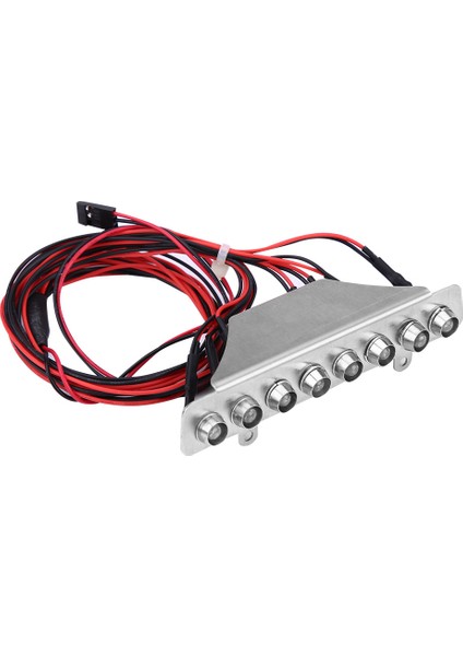 8 LED Işık Çubuğu Beyaz Kırmızı Arka Lamba Lambası Aksesuar Parçası Traxxas Udr 1/7 Kamyon Rc Araba Için (Yurt Dışından) modelleri