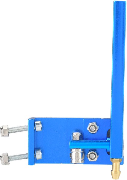 Rc Yarış Elektrikli Tekne Modeli Deniz Için Su Alma Girişli Alüminyum Dümen (Mavi, 95MM) (Yurt Dışından)