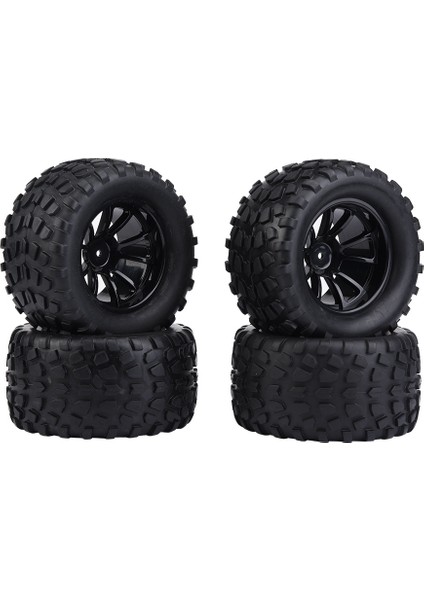 4 Parçalı Set 1:10 Rc Tekerlek Lastiği Ka Lastikler Hsp Redcat Exceed Kamyon Off-Road Araba Için (10 Delik) (Yurt Dışından) fiyatları