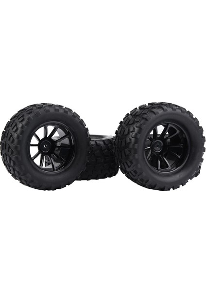 4 Parçalı Set 1:10 Rc Tekerlek Lastiği Ka Lastikler Hsp Redcat Exceed Kamyon Off-Road Araba Için (10 Delik) (Yurt Dışından) fırsatları