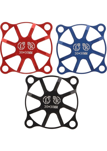 Motor Soğutma Fanı Kapağı Korozyona Dalı Alüminyum Alaşımlı Elektrik Motoru Fan Koruyucu Rc Esc Için 3 Adet (Yurt Dışından)